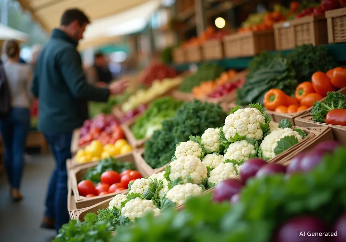 Saisonales Gemüse und Obst im November