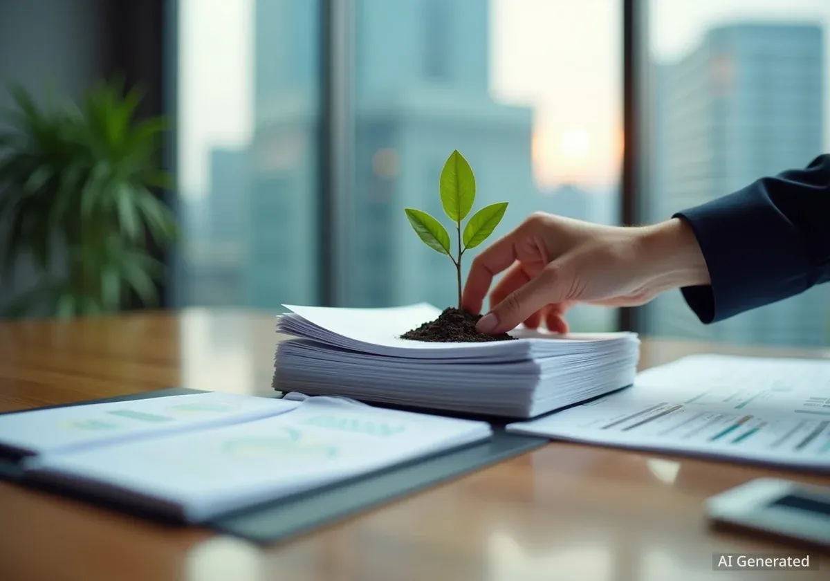 Bundesbank betont Rolle im Klimawandel