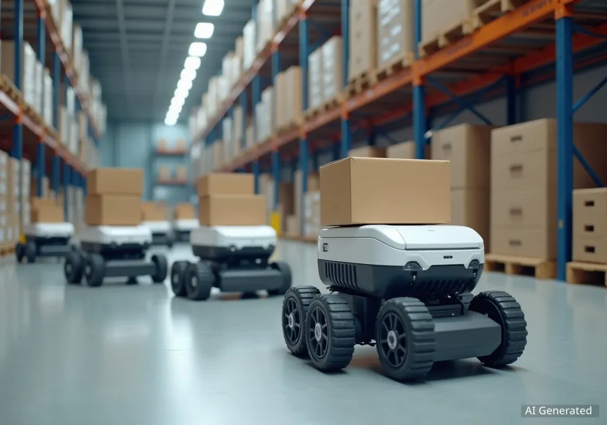 Mentee Robotics zeigt autonome Lagerroboter