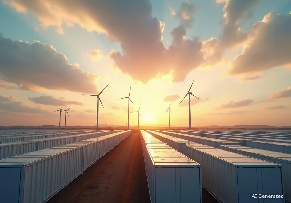 Ampyr Australia sichert Großvertrag für Batteriespeicher