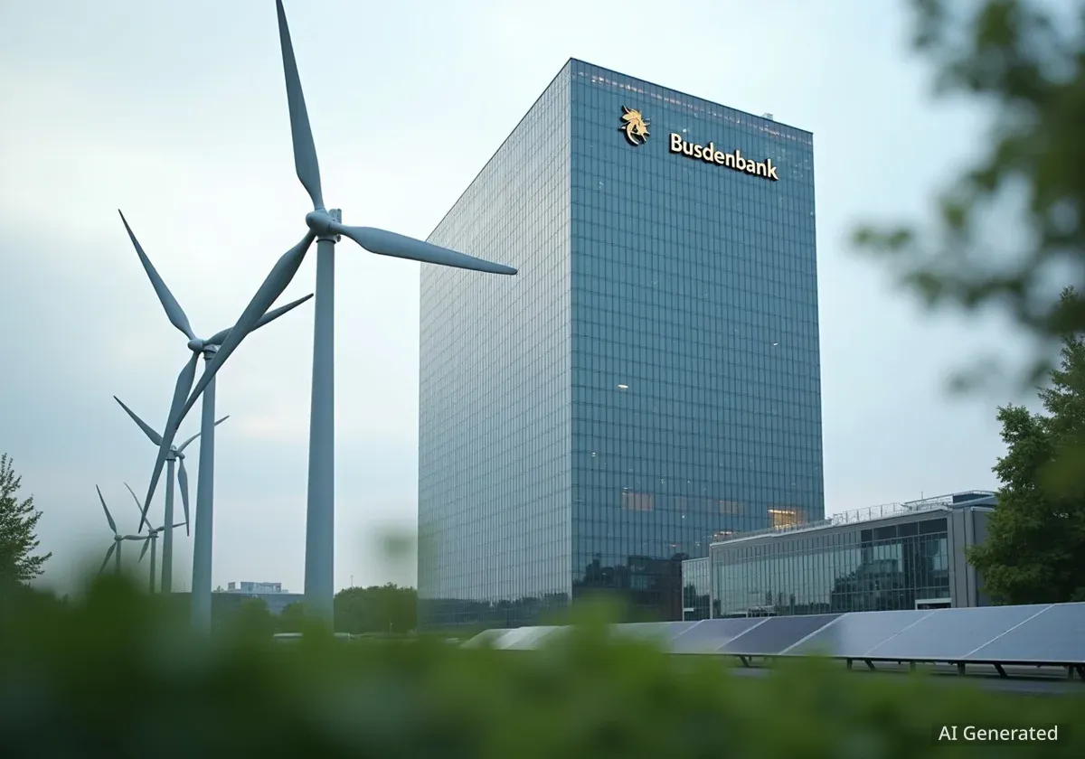 Bundesbank treibt grüne Finanzwende voran