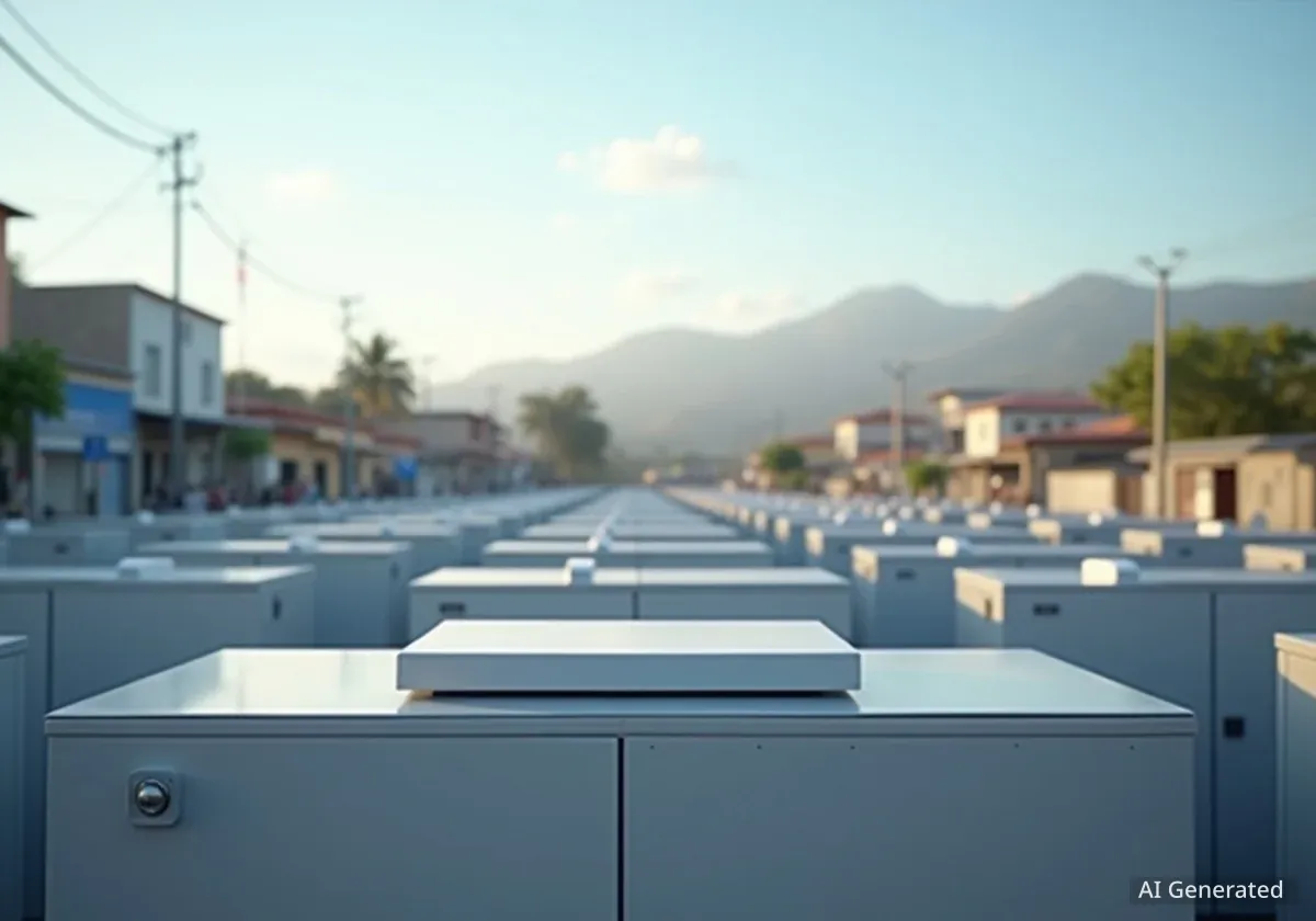 Maßgeschneiderte Batteriespeicher für Lateinamerika