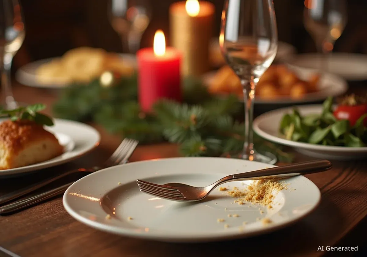 Weihnachtsessen planen und Reste verwerten