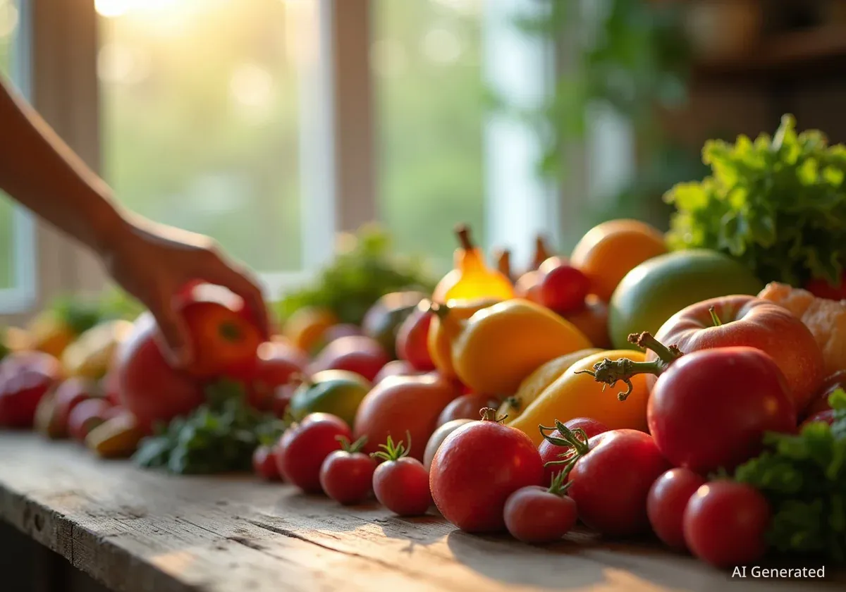 Gesunde Ernährung: Fünf Portionen Obst und Gemüse täglich