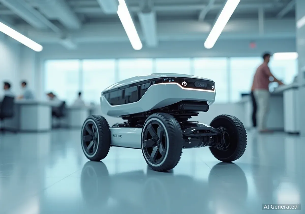 Unitrees G1-D Roboter setzt auf Räder statt Beine