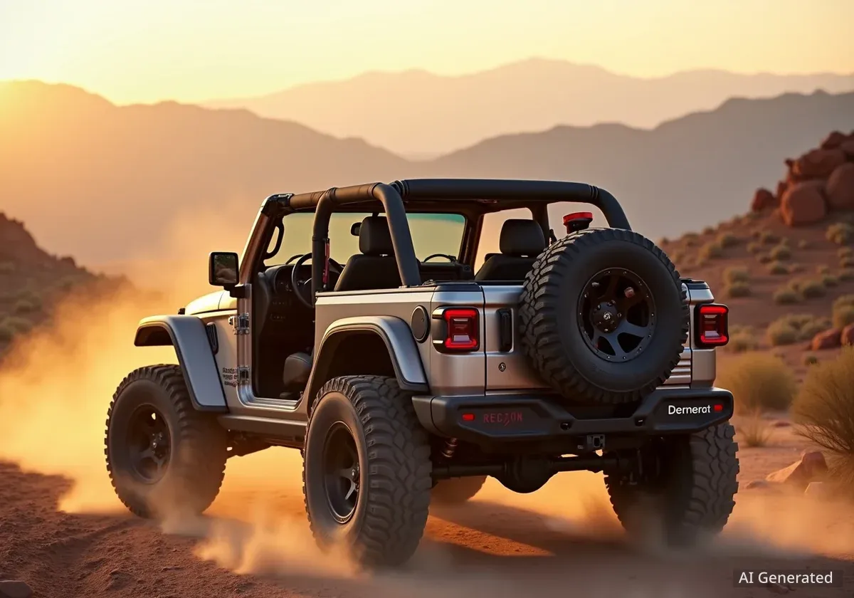 Jeep Recon: Erster Elektro-Geländewagen mit Open-Air-Design