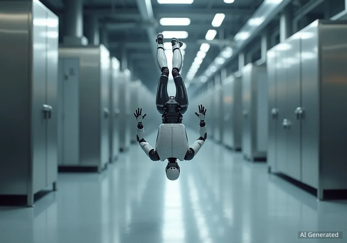 Phybot M1 Roboter präsentiert beeindruckenden Backflip