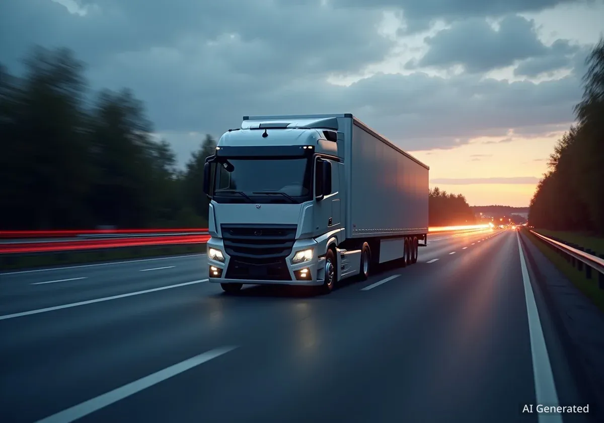 Mautbefreiung für E-Lkw bis 2031 verlängert