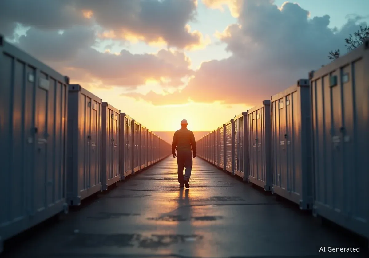 Terralayr sichert 192 Millionen Euro für Batteriespeicher