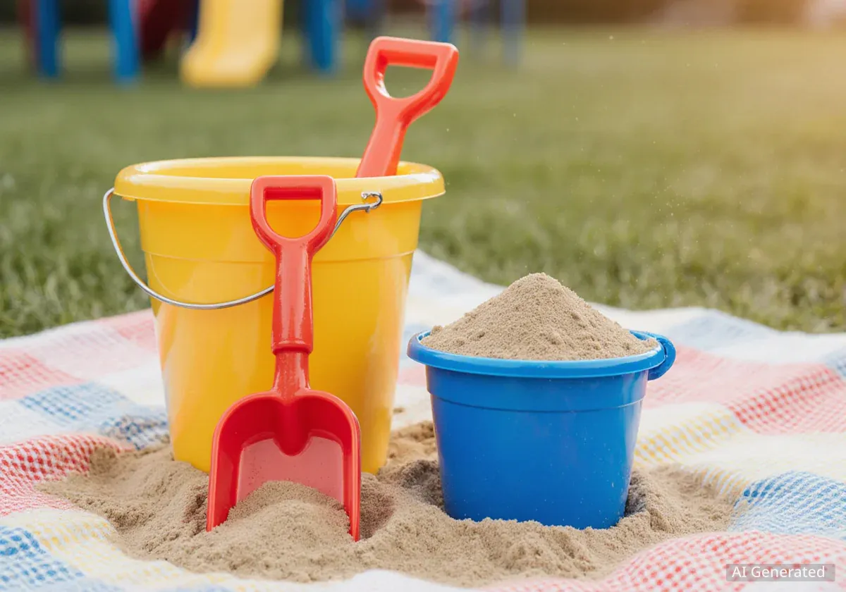 Asbest in Spielsand: Wichtige Warnung für Eltern