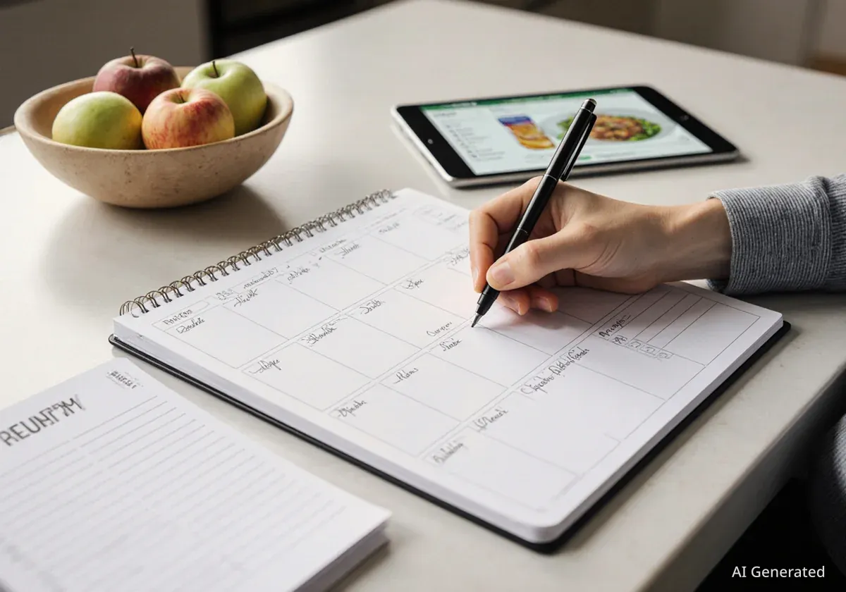 Effiziente Essensplanung für Familien