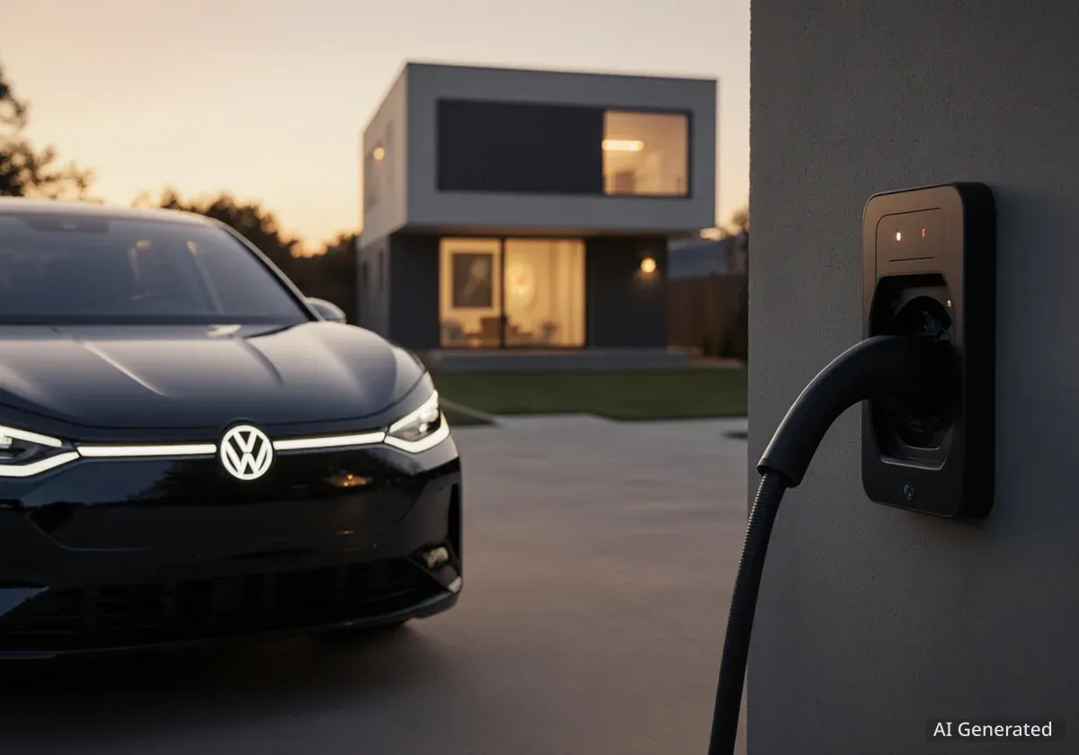 Volkswagen startet bidirektionales Laden für E-Autos