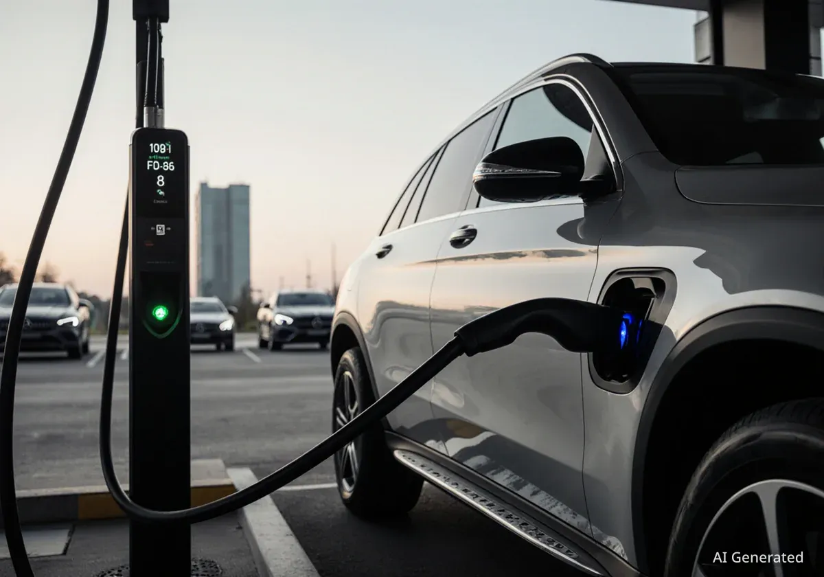 Mercedes-Benz erweitert GLC Elektro-SUV Angebot