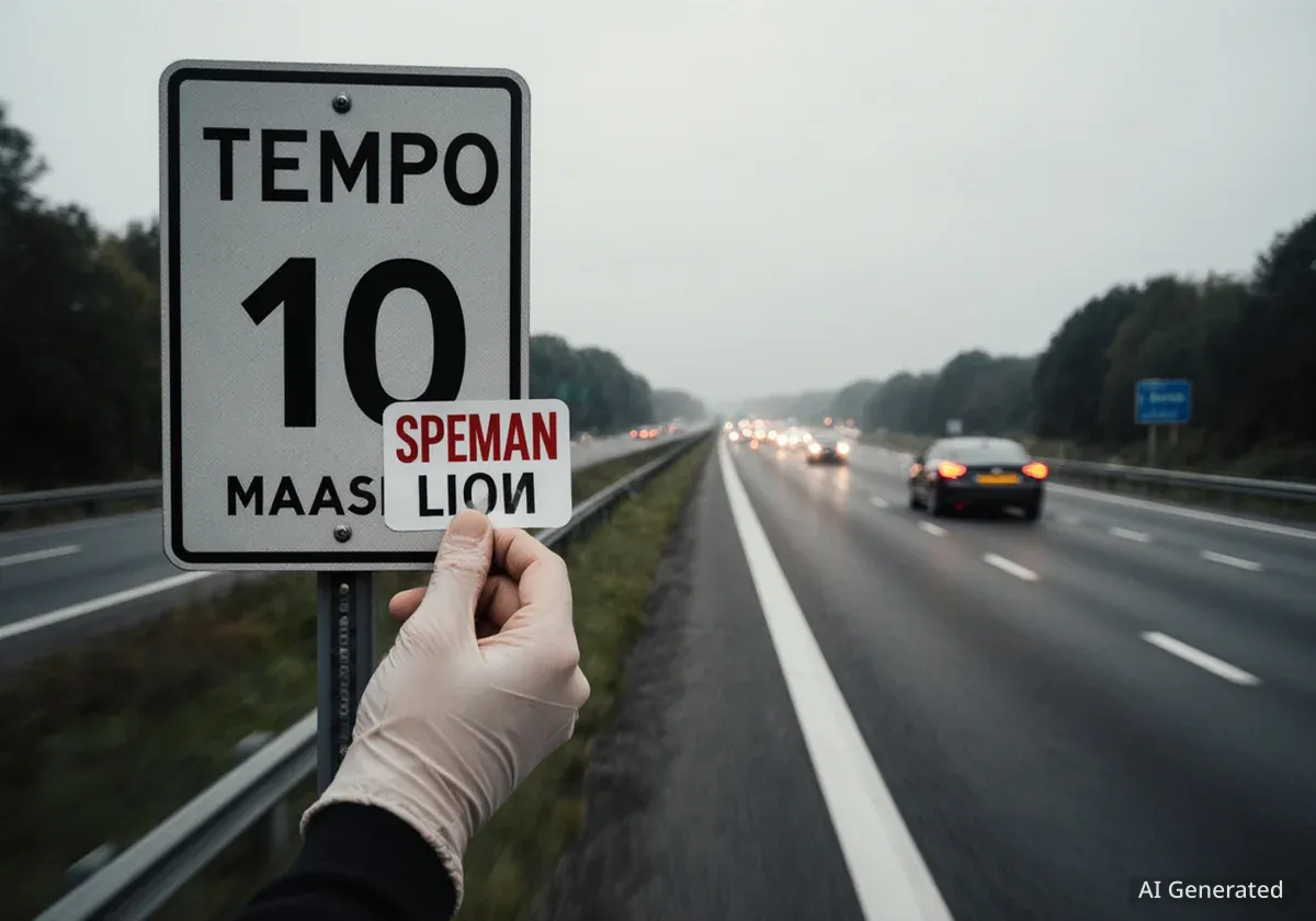 Greenpeace fordert Tempolimit 100 auf Autobahnen