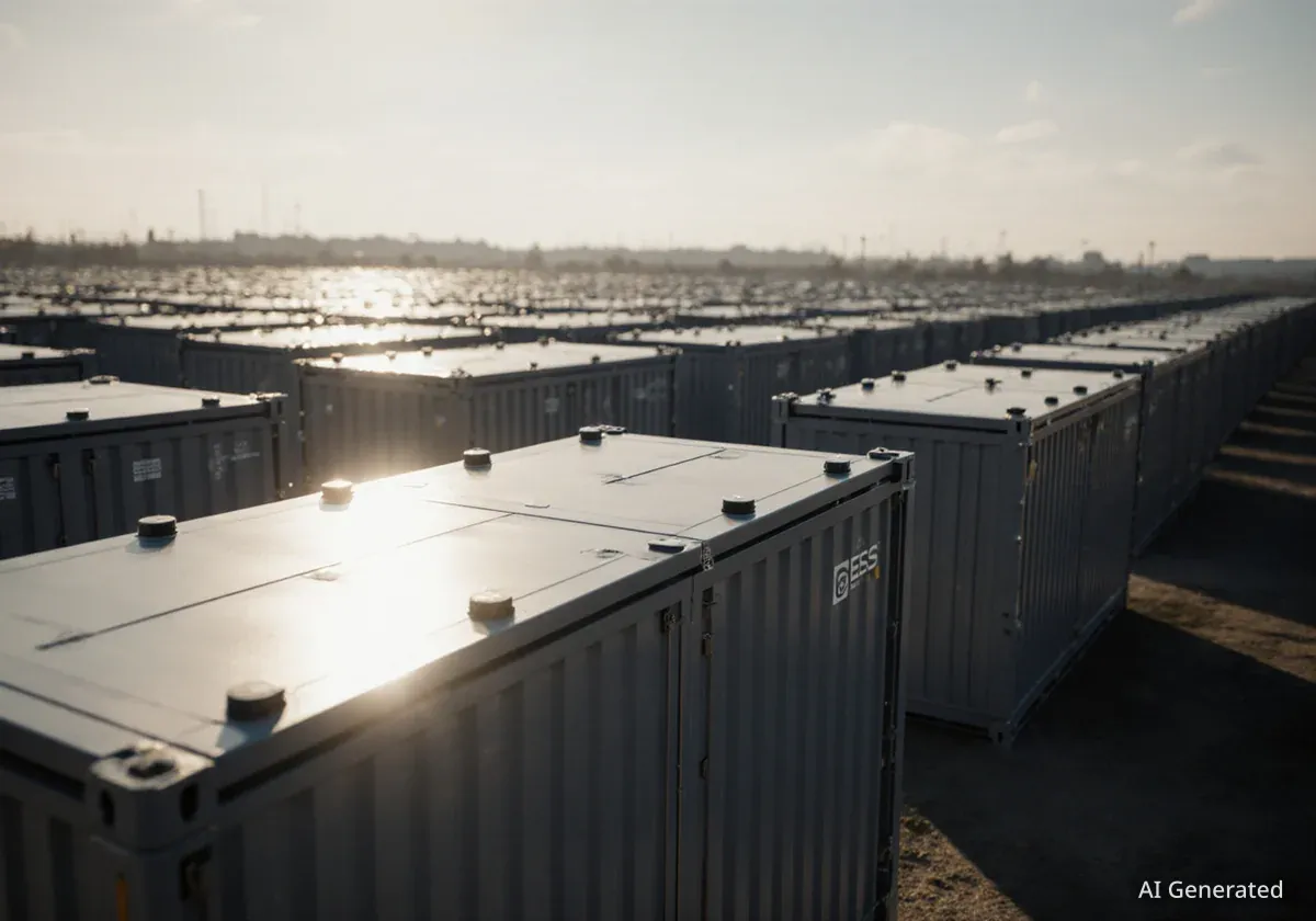 Globaler Ausbau von Batteriespeichern erreicht neuen Meilenstein