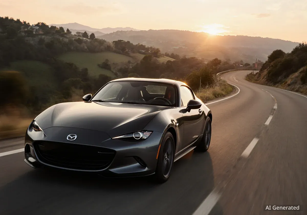 Mazda MX-5 Modelljahr 2027: Mehr Leistung, weniger Hubraum