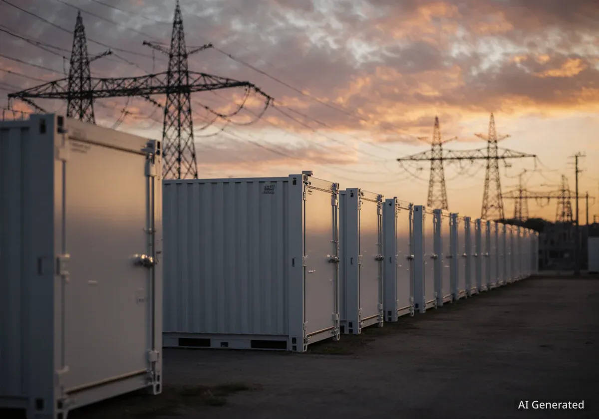 Neue Energiespeicherprojekte stärken Europas Netz