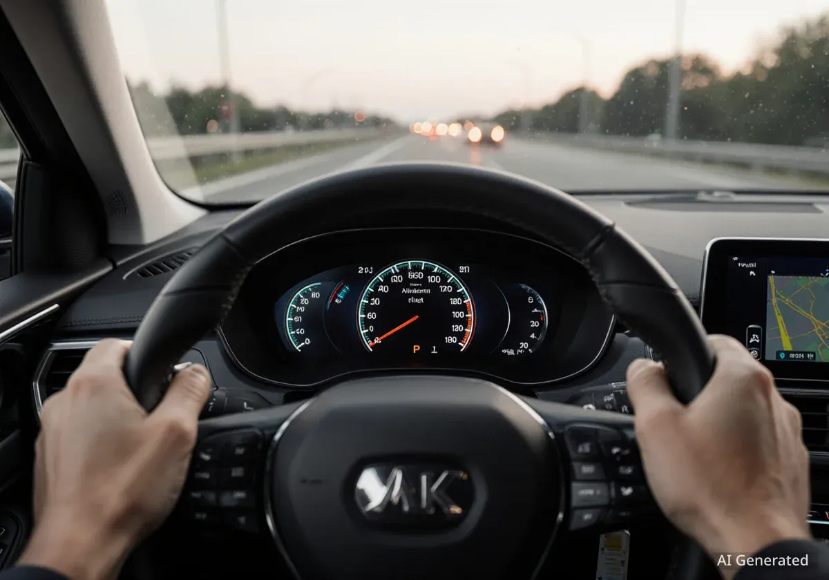 Android Auto zeigt GPS-Geschwindigkeit im Display
