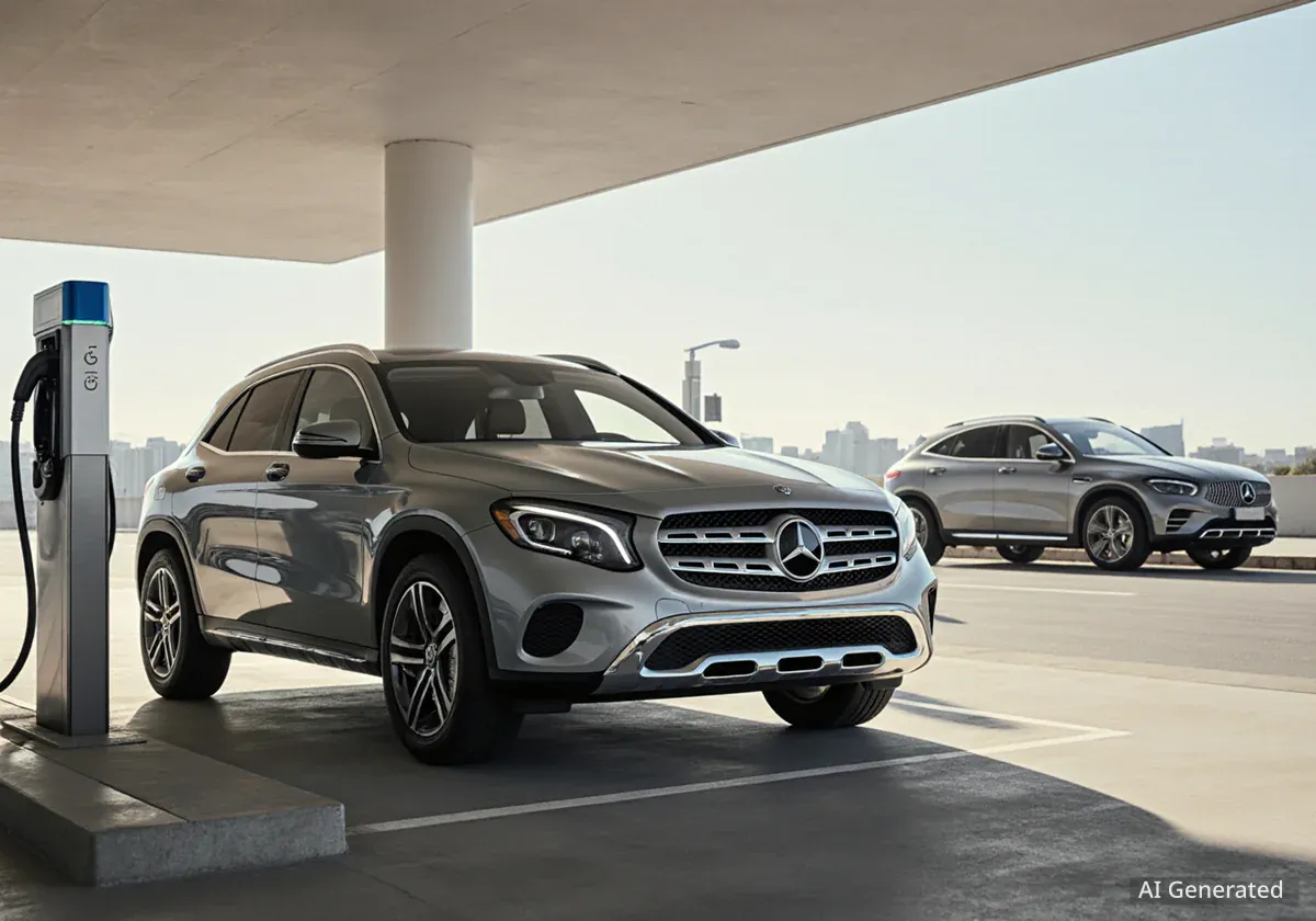 Mercedes GLA: Elektro und Hybrid in einem Modell