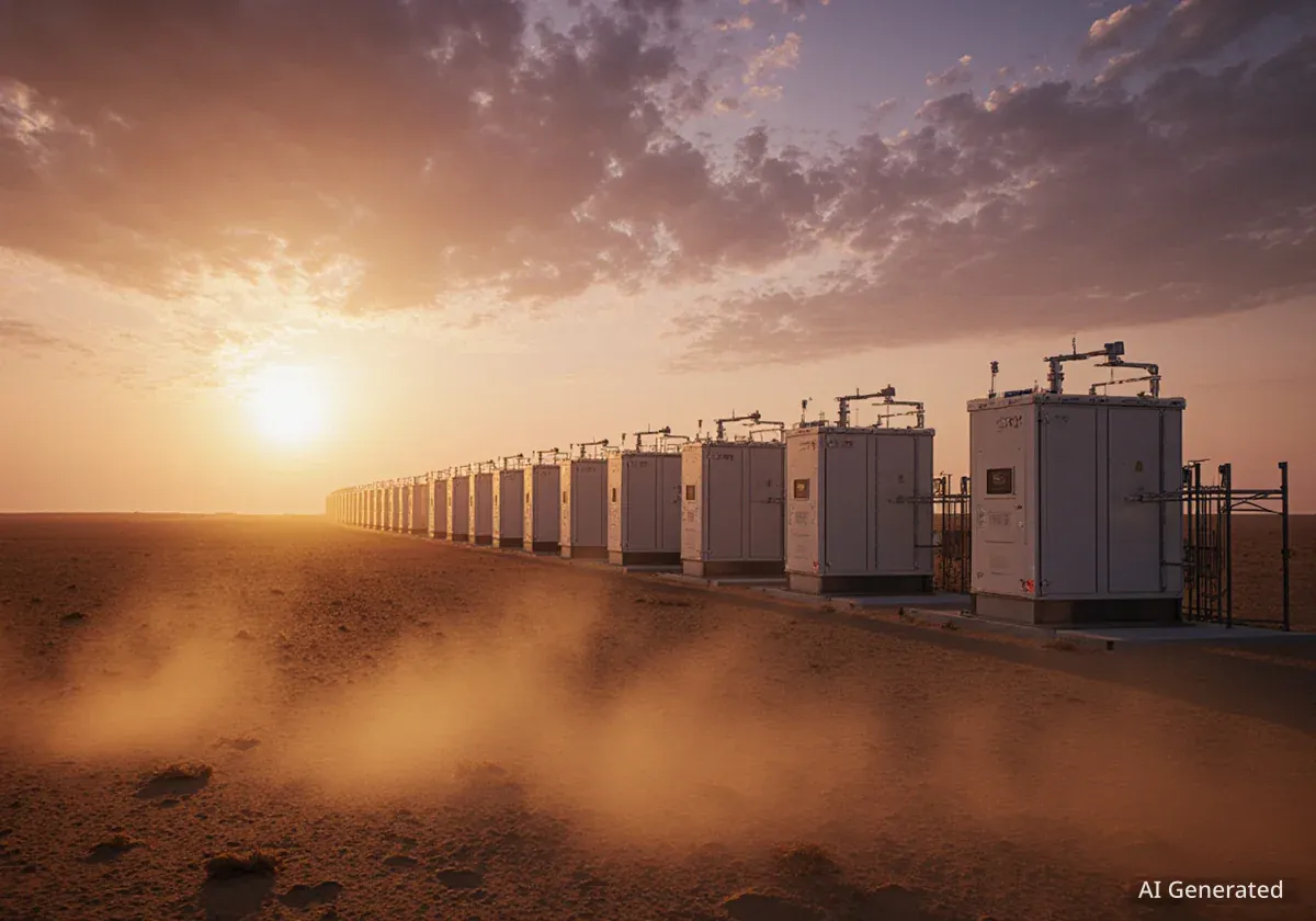 Saudi-Arabien treibt Energiespeicherprojekte voran