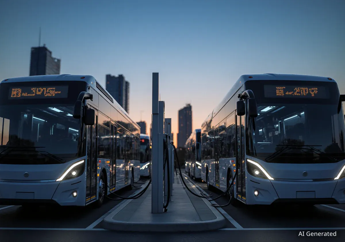 Busflotte Europas schneller elektrifizieren