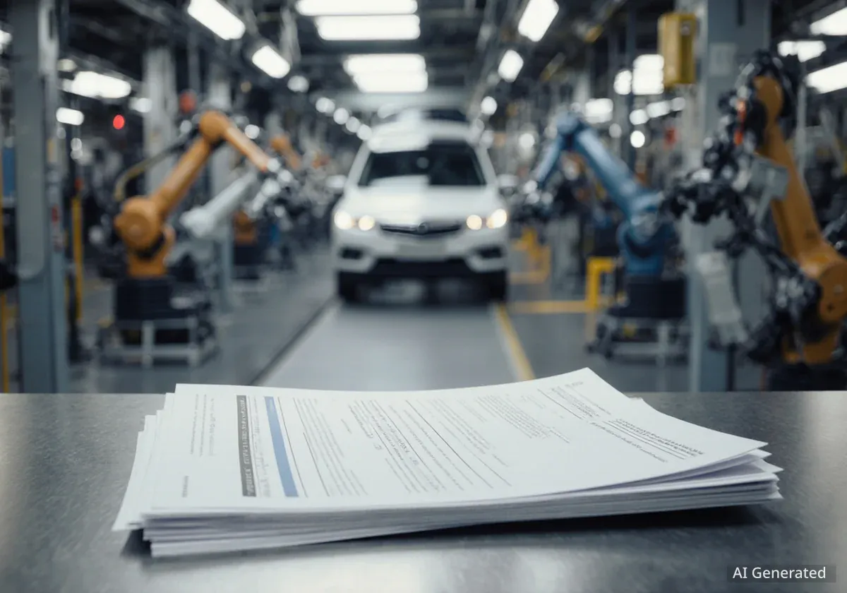 Gewinne der Autoindustrie brechen stark ein