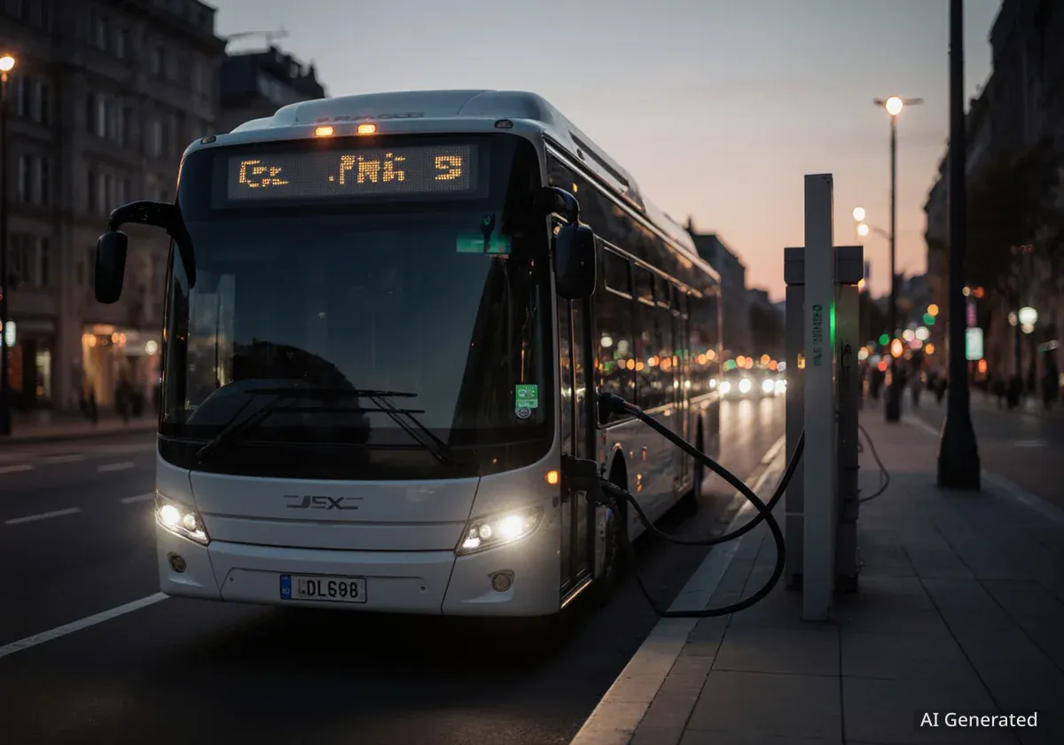 Kürzungen bei E-Bus-Förderung gefährden Klimaziele