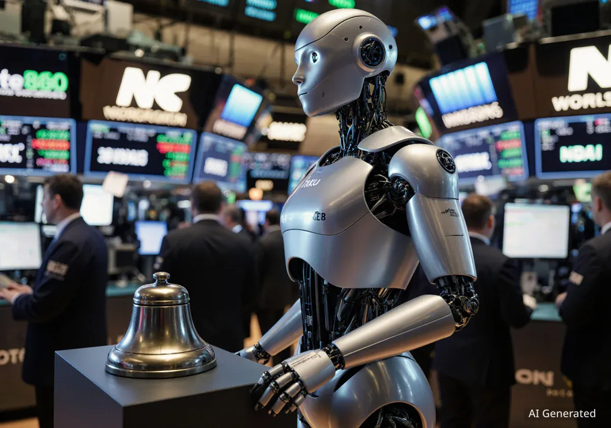 RoboStrategy präsentiert Dyna Robotics' Taku an der Nasdaq